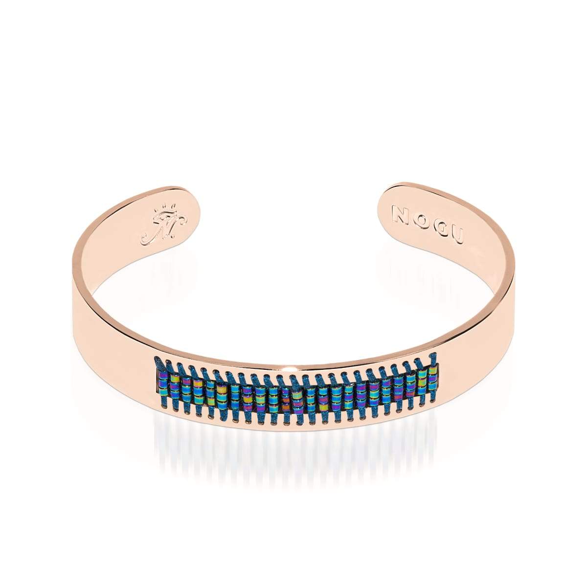 Plage de Manhattan | Or rose 18 carats | Bracelet bohème